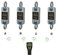 Jauge de force très précise échelle robuste LCD cellule de charge numérique manilles poids dynamomètre électronique sans fil Dynalink