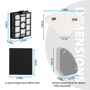 Filtro HEPA para <span class=keywords><strong>Aspiradora</strong></span> Sharks IP3251 IP3251C IP3252, Repuestos para <span class=keywords><strong>Aspiradora</strong></span> Inalámbrica, Accesorio de Filtro de Espuma y Fieltro - Product Image 3