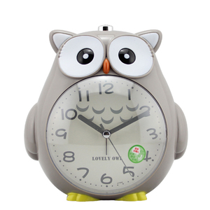 Reloj Despertador con Diseño de Búho para Niños, Reloj Analógico Silencioso sin Tictac para Mesa de Noche con Luz Nocturna y Función de Repetición, Alarma con Melodía # 19090 - Product Image 5