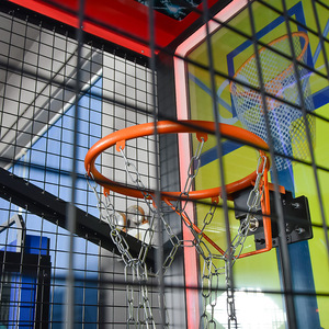 Máquina de <span class=keywords><strong>Baloncesto</strong></span> Arcade <span class=keywords><strong>NBA</strong></span> con Pantalla LCD que Funciona con Monedas, Kit de Balones Personalizados, Certificación CE, Inglés, Metal, Plástico, KML K-1015 - Product Image 4