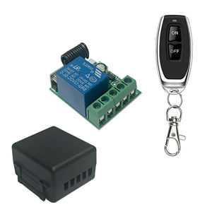 Interruptor de Control LED Aiba 433mhz ABS, Transmisor <span class=keywords><strong>Remoto</strong></span> RF de 12V y 1 Canal, Receptor de Relé Inalámbrico de 10A, Control <span class=keywords><strong>Remoto</strong></span> Metálico DC - Product Image 3