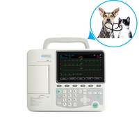 Appareil ECG vétérinaire portable 6 fils électrocardiogramme