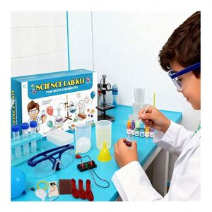Kit de laboratoire scientifique éducatif STEM créatif pour enfants : Expériences de chimie sûres, découverte ludique et activité de réaction amusante - Product Image 2