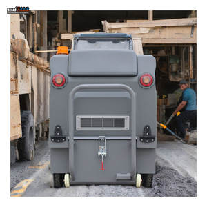 중장비 야외 바닥 청소기 48V 배터리 구동 저소음 창고/공장 마당 청소용 - Product Image 3