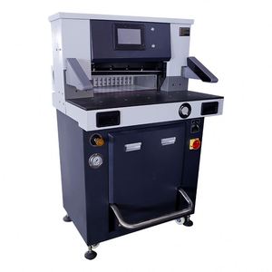 530mm Guillotine Paper <b>Cutter</b> <b>Hydraulic</b> Paper Cutting Machine Touch Screen Paper Cutting Machine - Product Image 1