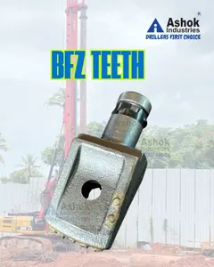 Ashok Industries BFZ Black Earth <b>Auger</b> Cutting Teeth for <b>Drilling</b> Equipment with 6000 Working Pressure and 450 Knm Max Torque - Product Image 2