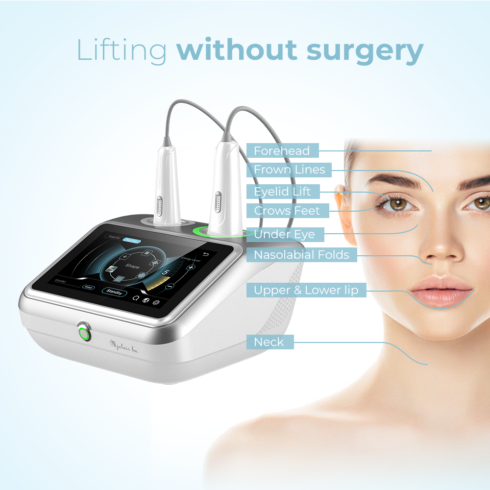 【極美品】Non-Surgical Skin Tightening and Li 22D Max HIFU Dual System Anti Wrinkle Facial and Body Slimming