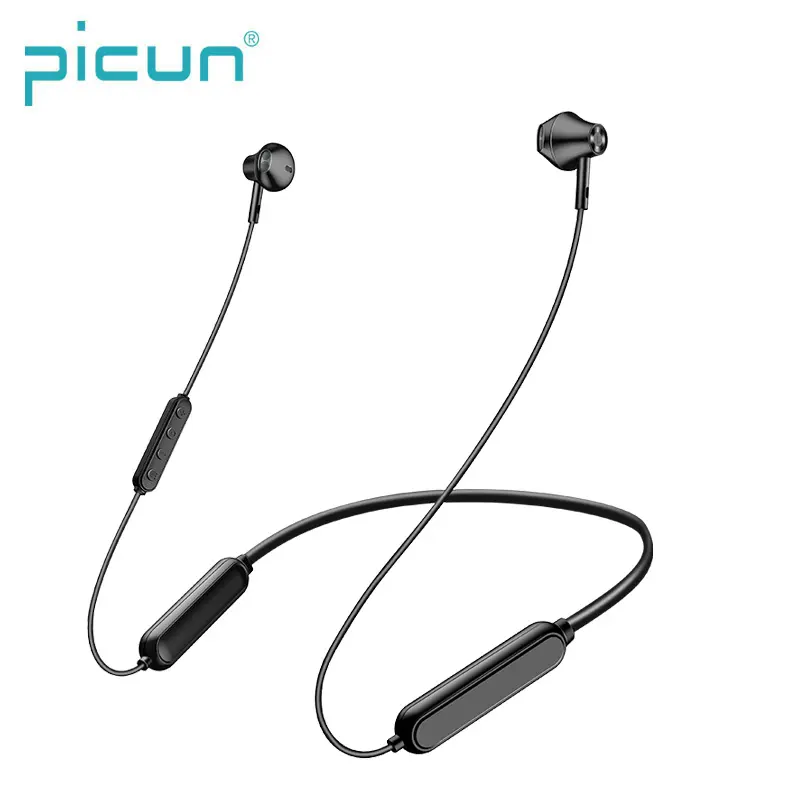 Picun X3 귀에 스포츠 Neckband 긴 배터리 5.0 블루투스 무선 스포츠 헤드폰
