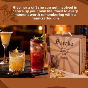 Kit <span class=keywords><strong>de</strong></span> fabrication <span class=keywords><strong>de</strong></span> <span class=keywords><strong>gin</strong></span> Baraka DIY 500ml*2 bouteilles 40%vol à base <span class=keywords><strong>de</strong></span> vodka avec 10 types d'épices naturelles - Product Image 3