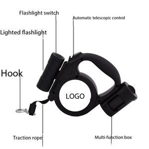 Guinzaglio per Cani Retrattile LED da 5m, Portatile per Esterni, Facile da Maneggiare, Design Moderno e Confortevole in Plastica - Product Image 5