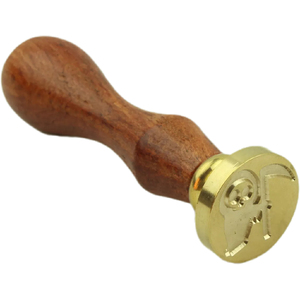 Mühür mumu ing damga k şekli 1 adet mühür mumu pullar retro ağaç desen mutlu doğum günü arı için balmumu damgalama - Product Image 1