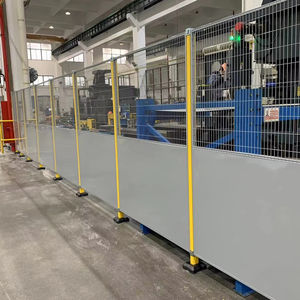 بيع بالجملة من مصنع Vich شبكة أسلاك حديدية روبوت جدار الحدود سياج أمان حراسة المعادن بعد السياج ورشة عمل خط بوابات تعريشة - Product Image 4