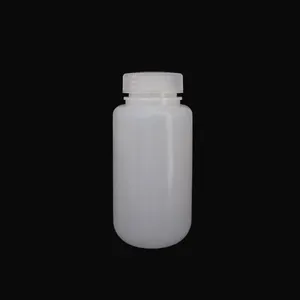 Buon prezzo 500ml bianco PP hdpe plastica a bocca stretta bottiglia di reagente da laboratorio