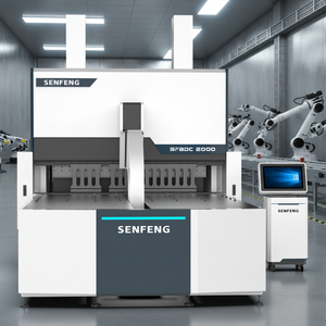 Dobladora de Paneles Automática Sincronizada <span class=keywords><strong>para</strong></span> Láminas de Metal de Aluminio, Acero Inoxidable y Acero al Carbono con Motor de Alta Productividad - Product Image 1