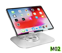 Support de tablette OEM, rotation à 360 degrés, pliable, en acier carbone, réglable en hauteur, support de bureau, support de table