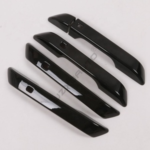 WZXD Gloss Black <b>Door</b> Handle Cover Catch <b>Trim</b> Exterior Accessories for 2022 2023 - Product Image 4
