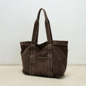 por mayor personalizada, OEM 2025, nueva marca para mujer, bolsos <span class=keywords><strong>de</strong></span> hombro <span class=keywords><strong>de</strong></span> cuero Vintage <span class=keywords><strong>de</strong></span> gran capacidad para mujer - Product Image 2