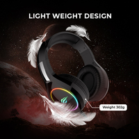 Casque Gamer Filaire Havit H2232D 3.5MM Supra-Auriculaire avec Microphone Détachable RVB