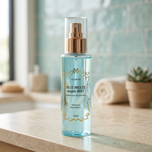 SEOHWABI Blue Breeze Korean Ampoule Face Mist with PDRN Ginseng & Hyaluronic Acid 125mL Gold Stamping for Hydrating Radiant Skin - Product Image 2