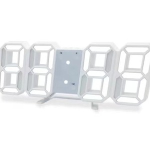 Desk <b>Clock</b> 3D Glow-in-the-dark <b>Digital</b> <b>Clock</b> <b>Wall</b> Voice-activated Silent Alarm <b>Clock</b> - Product Image 1