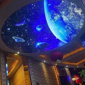 ZHIHAI Plafonniers en PVC avec éclairage LED à intensité variable, télécommande, couleur personnalisée pour la <span class=keywords><strong>d</strong></span>écoration intérieure - Product Image 5