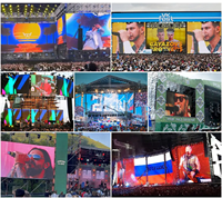 Pantalla LED P3.91 para Exteriores, de Alquiler, 500x500mm, para Escenarios y Eventos