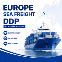 Fret maritime Chine vers Allemagne, France, Italie, Espagne, livraison porte-à-porte, dédouanement DDP, LCL + Express, 25-45 jours, assurance