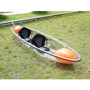 2022KUER transparente <span class=keywords><strong>Kayak</strong></span> barco 2 personas plástico para viajar y viajar embalaje con palé - Product Image 5