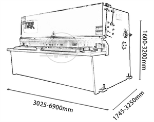 Machine de découpe à guillotine CNC automatique à performance stable, machine de découpe de métal - Product Image 6