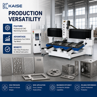 Centre d'usinage CNC KS-1325GS, fraiseuse à portique léger, broche simple BT30 pour l'usinage de pièces industrielles