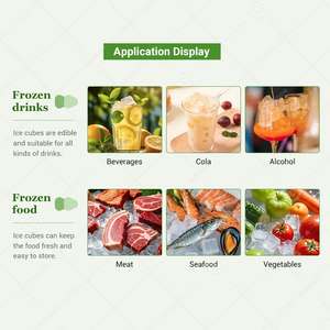 เครื่องทำน้ำแข็ง2Ton ถึง500กก. สำหรับอุตสาหกรรมการค้าผู้ผลิตลูกบาศก์ขนาดใหญ่พร้อมส่วนประกอบมอเตอร์และแบริ่งหลัก - Product Image 4