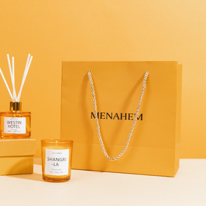 Pot en verre de luxe aromathérapie personnalisé marque privée pour anniversaire de mariage <span class=keywords><strong>bougie</strong></span> parfumée et ensemble diffuseur coffret cadeau - Product Image 4