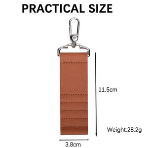 Oem Odmカスタムブランクポータブルパーソナルゴルフポーチバッグタグ収納5ティーキャリアギフトアクセサリーPUレザーゴルフティーホルダー - Product Image 5