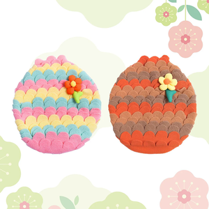 Alfombra Olfativa Redonda para Perros, Tapete para Olfatear, Alivio del Estrés, Comida Lenta, Alfombra Olfativa Plegable para Perros, Serie de Rotación Estacional - Product Image 3