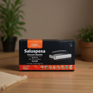 Máquina de Vacío 180W SALVASPESA Tekno Silver y Black 9344 N - Product Image 3