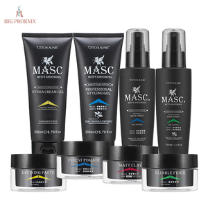 Crema de Peinado para Hombre con Acabado Mate y Fijación Fuerte, <span class=keywords><strong>Gel</strong></span> Definidor de Rizos, Aceite Herbal Orgánico para el Cuidado del Cabello - Product Image 3