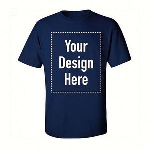 T-shirt de sport personnalisé pour homme à manches courtes, col rond, séchage rapide, idéal pour la course et l'entraînement en salle de sport - Product Image 1