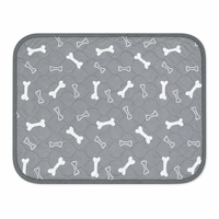 Tapis de propreté lavables et réutilisables pour chien, matelassés, multi-couches, absorbants, imperméables en TPU, antidérapants, pour intérieur, vente en gros OEM