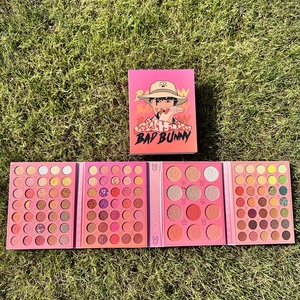 Venta caliente Beauty Shimmer 117 colores mate brillo <span class=keywords><strong>Bad</strong></span> <span class=keywords><strong>Bunny</strong></span> pigmentado 4 páginas cosmético nuevo diseño paleta <span class=keywords><strong>de</strong></span> sombras <span class=keywords><strong>de</strong></span> ojos - Product Image 6