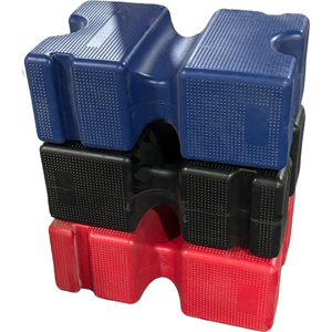Construire des parcours de saut personnalisés : blocs de saut équestres en plastique robuste à emboîtement - Product Image 2