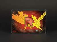 Boîte de protection personnalisée en acrylique pour la collection Ultra Premium Team Rocket Moltres Ex de Pokémon TCG