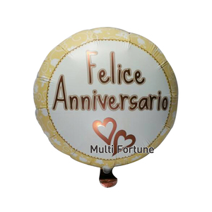 ลูกโป่งฟอยล์กลมขนาด 18 นิ้ว ลายสุขสันต์วันเกิดและคริสต์มาส สำหรับงานปาร์ตี้เด็ก - Product Image 6