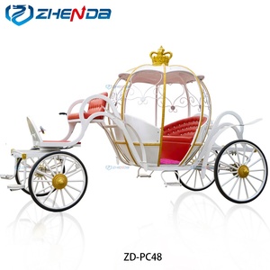 Carruaje de Caballos Personalizado y Elegante de 4 y 6 Plazas para Transporte Especial, Bodas, en Venta en Europa - Product Image 1
