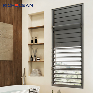 RICHOCEAN Persiane in Alluminio Insonorizzate su Misura, Finestre Esterne con Persiane Regolabili per Case - Product Image 6