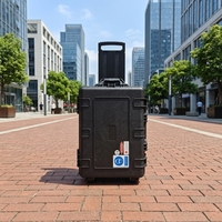 500W Gepäckreinigungsmaschine Hochdruck Automatischer Kofferreiniger für Hotel, Flughafen und Reisegepäck Tiefenreinigung
