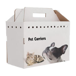 กล่องใส่สัตว์เลี้ยงขนาดเล็กกล่องใส่สัตว์เลี้ยงแบบรีไซเคิลกล่องกระดาษแข็งสำหรับแมวสุนัข - Product Image 3