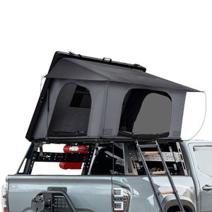 Tente de toit de voiture SAN HIMA à montage rapide pour 1 à 3 personnes, légère et compacte, en aluminium rigide, pour le <span class=keywords><strong>camping</strong></span> en plein air 4x4 - Product Image 1