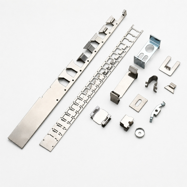 OEM Electronic Accessories Sheet Metal Stamping Parts Brass/Copper Contacts Terminals Connector Components Custom Surface
