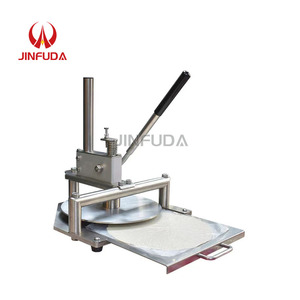 Presse à pâte manuelle en acier inoxydable 304, épaisseur réglable pour roti et pizza - Product Image 1