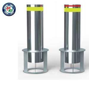 Capuchons de borne décoratifs d'extérieur en acier inoxydable 304 avec design bombé, diamètre 219 mm, réfléchissants, homologués M40 pour l'impact lumineux - Product Image 3